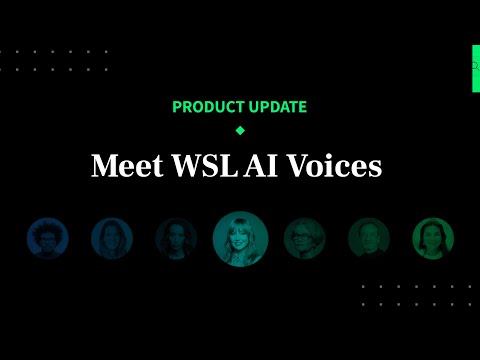 Meet WellSaid Labs AI Voices