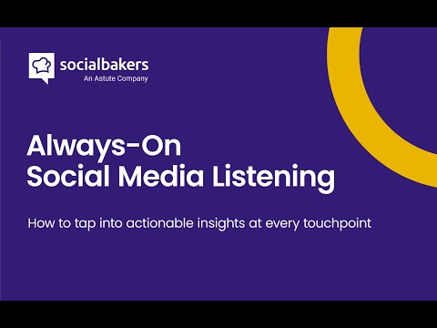 How to Use Socialbakers for Social Listening