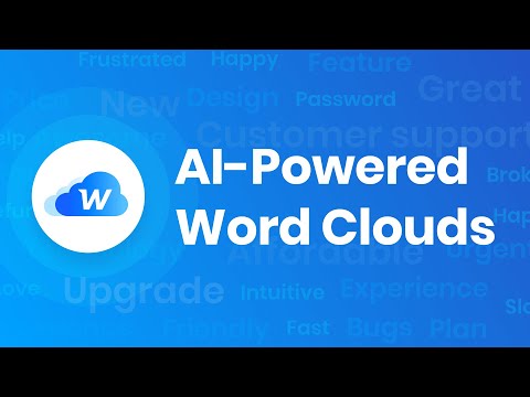 Free AI-Powered Word Cloud Tool – MonkeyLearn