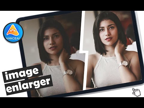 How to upscale image online with VanceAI Image Enlarger